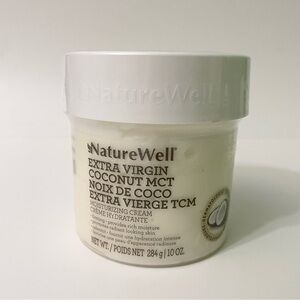 NatureWell Extra Virgin Coconut MCT Moisturizing Cream  284g